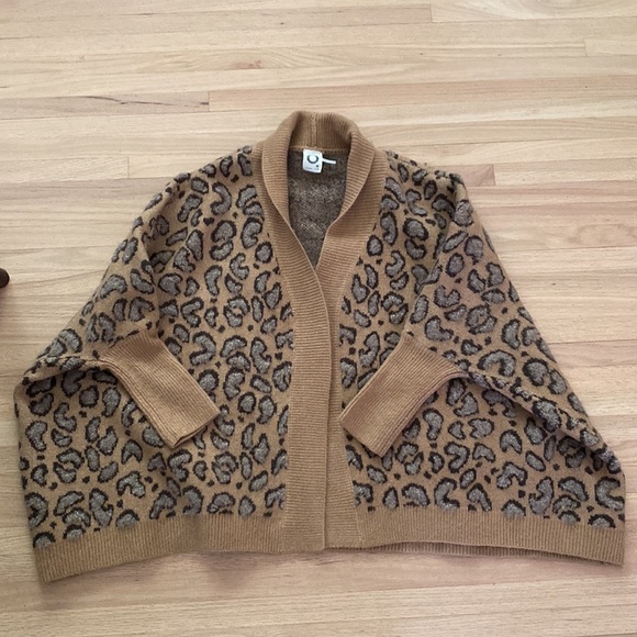 Anthropologie Léopard Print Bolero Sweater - Picture 5 of 8